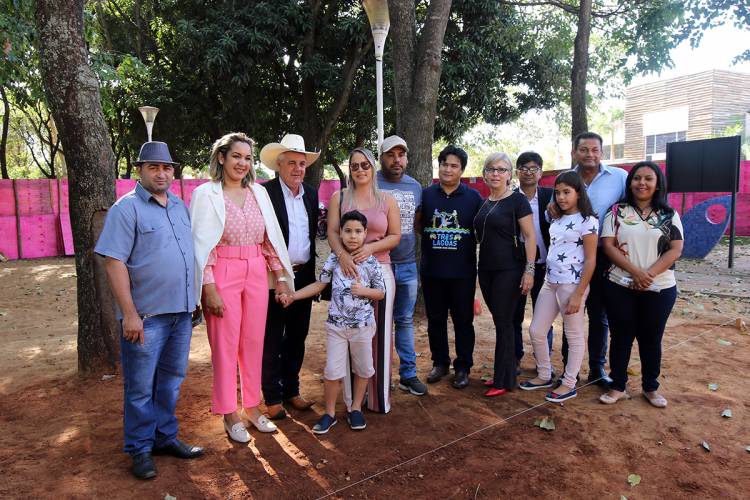 Assinada ordem de serviço para um novo parquinho na Orla da Lagoa Maior