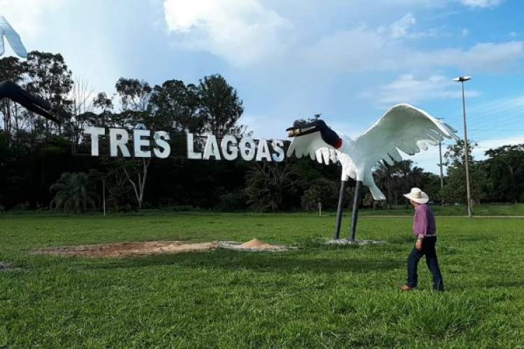 TRÊS LAGOAS MAIS FELIZ – Monumento dos Tuiuiús passa a marcar a entrada da Cidade no acesso a SP