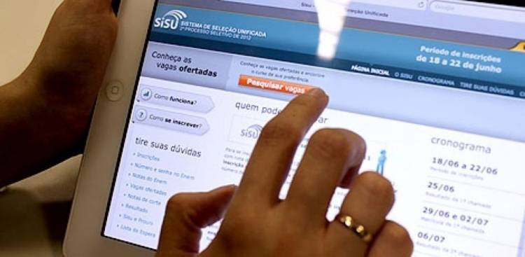 EDUCAÇÃO Estudantes podem se inscrever no Sisu a partir desta terça-feira