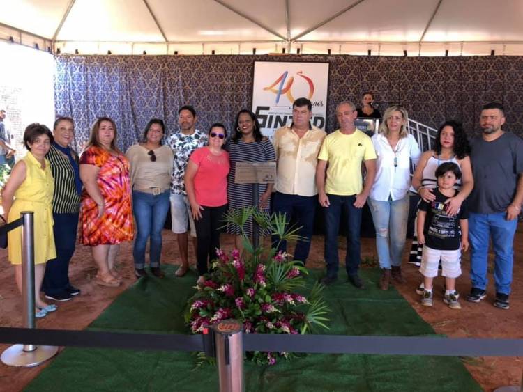 EM HOMENAGEM À PROFª ELAINE DE SÁ COSTA, SINTED REALIZA O LANÇAMENTO DA PEDRA FUNDAMENTAL DO CLUBE DE CAMPO