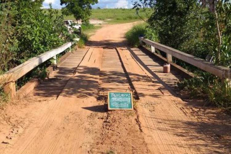 Prefeitura autoriza construção de pontes de concreto nos córregos Agua Tirada e Lagoa Amarela