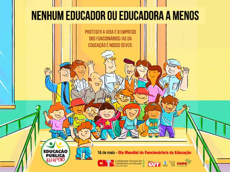 EDUCAÇÃO DE QUALIDADE No Dia Mundial do Funcionário da Educação, profissionais pedem mais valorização e visibilidade no ambiente escolar