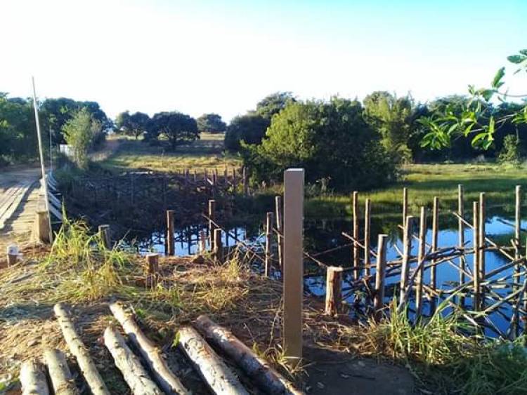   Guerreiro inicia construção de ponte sobre Córrego Lagoa Amarela 