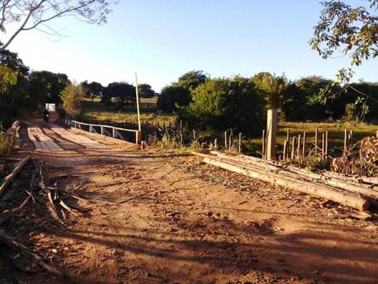   Guerreiro inicia construção de ponte sobre Córrego Lagoa Amarela 