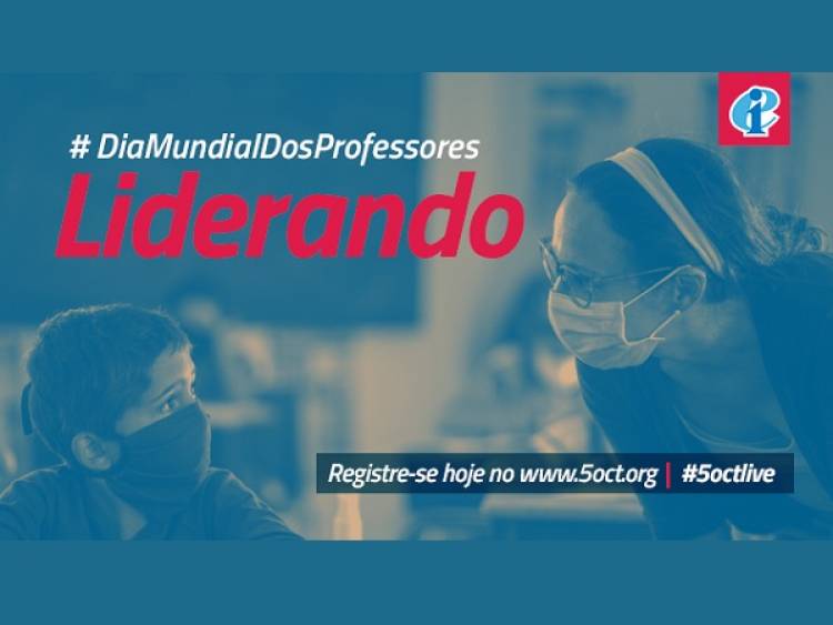  Dia Mundial dos Professores terá 24 horas de celebração online