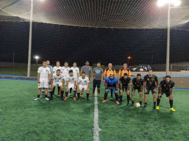 Começou a 1ª Copa Oscivaldo de Futebol Society do SIMTED de Ponta Porã