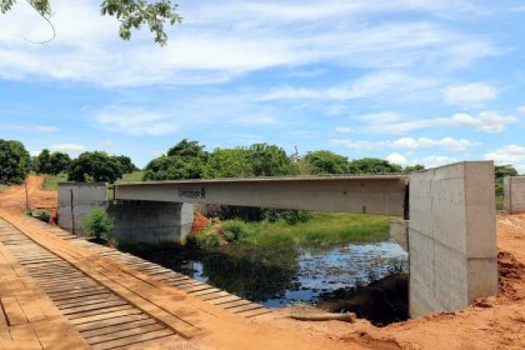 Pontes da Zona Rural estão com obras avançadas