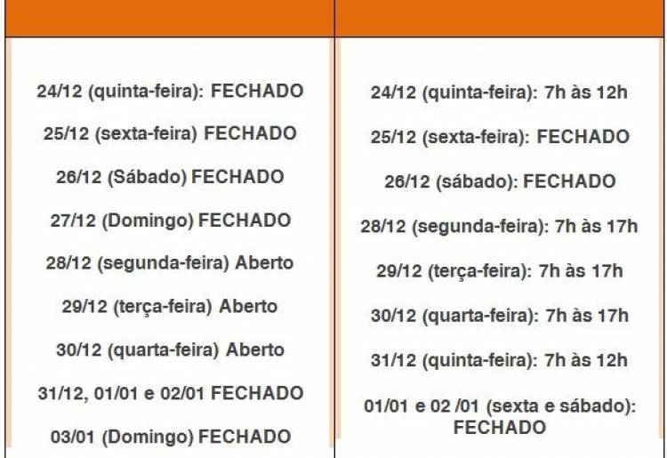 Meio Ambiente informa horários especiais de funcionamento do Buracão do Jupiá e Ecoponto durante recesso