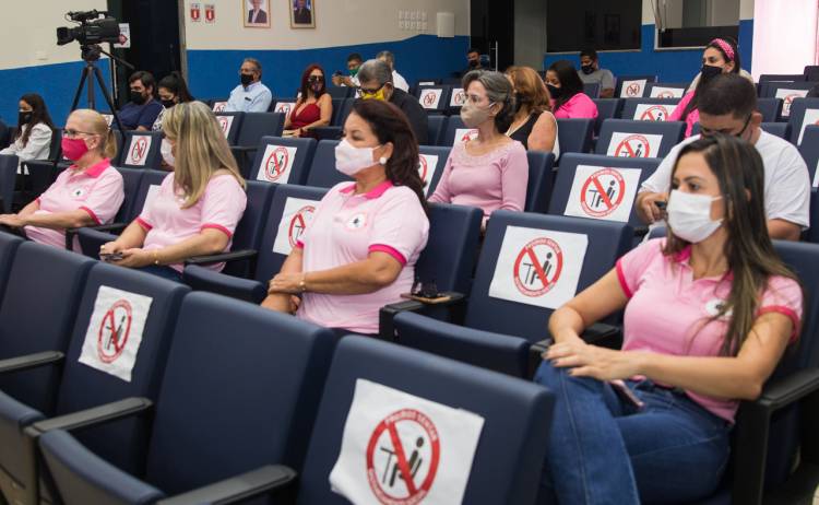 A presidente do Conselho Municipal dos Direitos da Mulher, Rosires Magalhães da Silva, usou a Tribuna, para falar sobre o Diia Internacional da Mulher