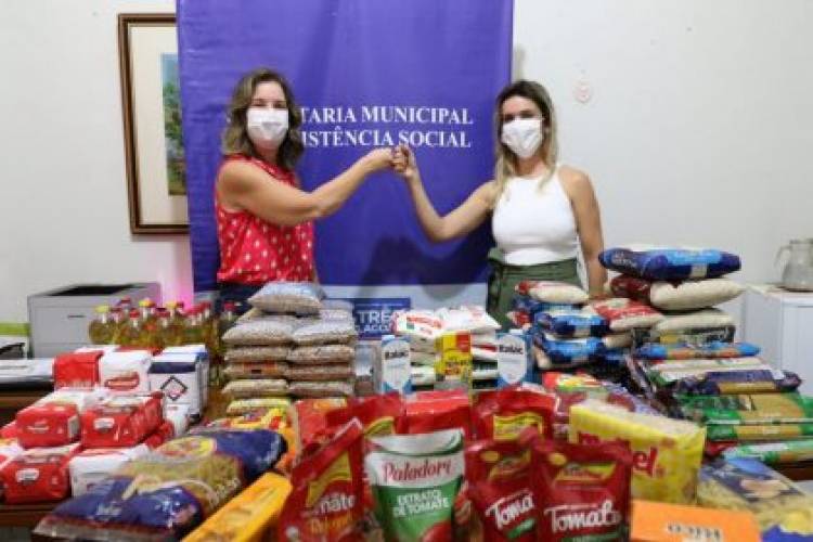  Profissionais de salvamento e segurança doam alimentos para famílias carentes de Três Lagoas