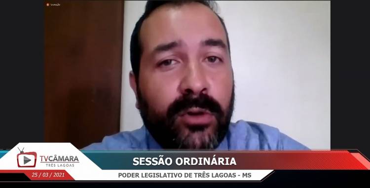 Trabalho dos vereadores de Três Lagoas na 34ª Sessão em 28 de junho de 2021