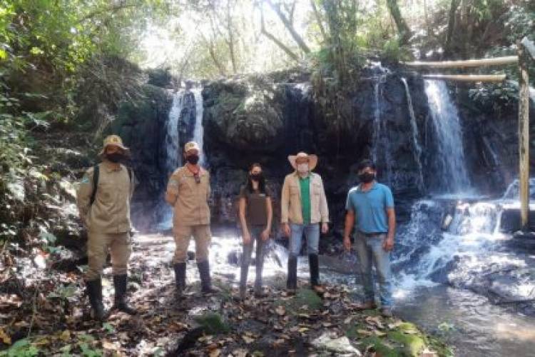 Corpo de Bombeiros faz avaliação e orientações contra focos de incêndio no Parque do Pombo