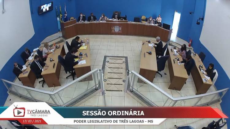Câmara de vereadores de Três Lagoas voltará a ter uma sessão por semana