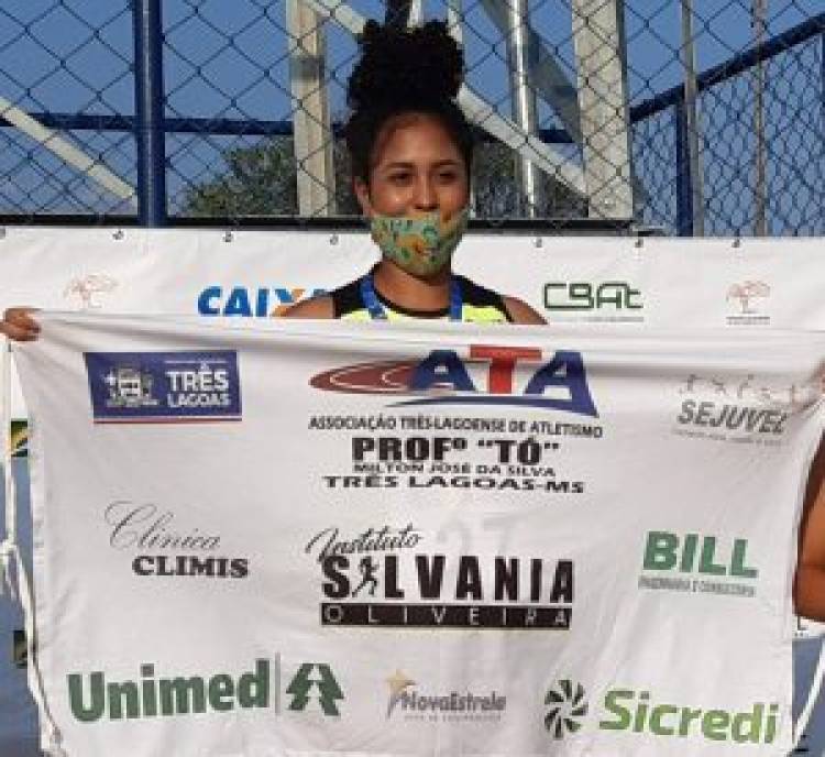 Atleta da SEJUVEL, Ana Laura quebra novo recorde e fica na 4ª colocação no Ranking Nacional de Atletismo categoria Sub-18