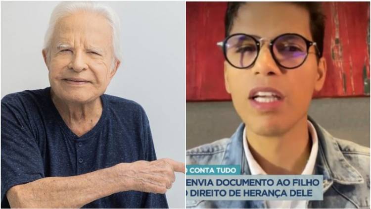Cid Moreira deserda filho adotivo e dispara: 'foi um engano te adotar'