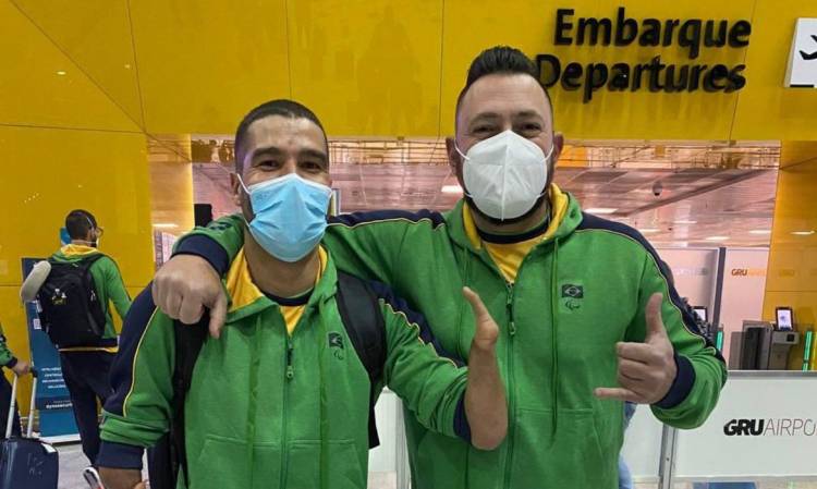 Paralimpíada: delegação brasileira inicia embarque rumo a Tóquio
