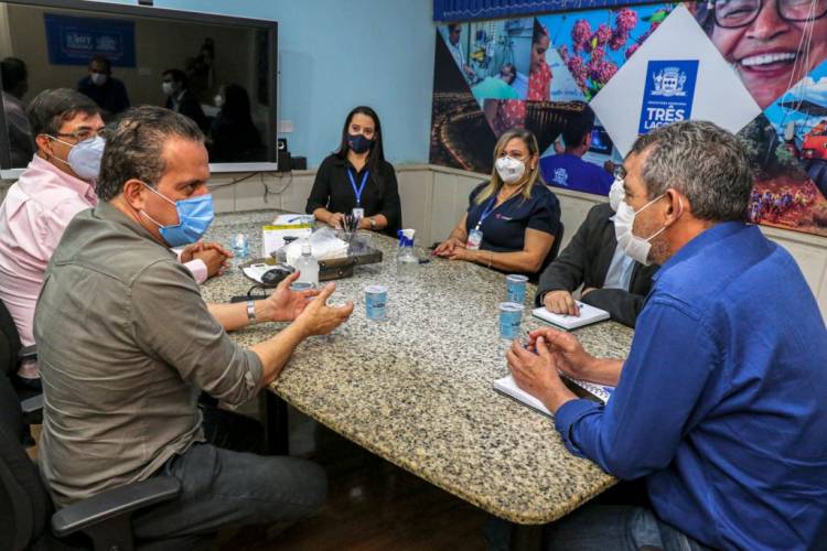 Em reunião, Guerreiro e presidente da CASSEMS discutem melhorias no atendimento prestado aos servidores municipais