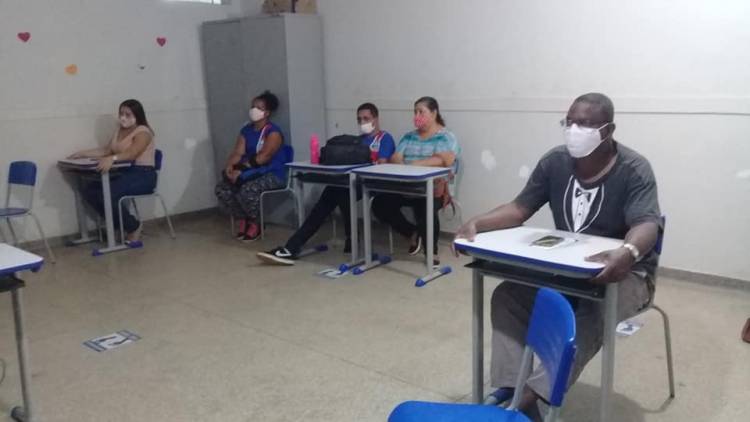 Escola Municipal Parque  São Carlos desenvolve Projeto "Deficiência também se previne" .