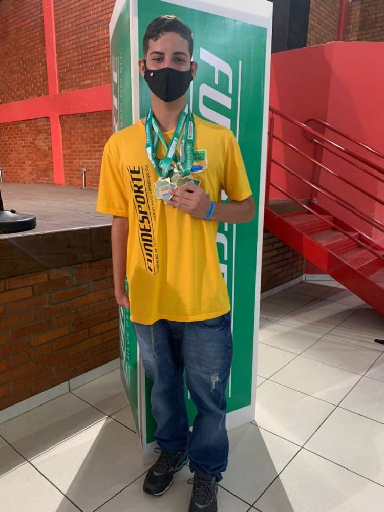 Paratletas do Município conquistam medalhas nas Paralímpiadas Escolares em Campo Grande e Três Lagoas terá representante na fase nacional