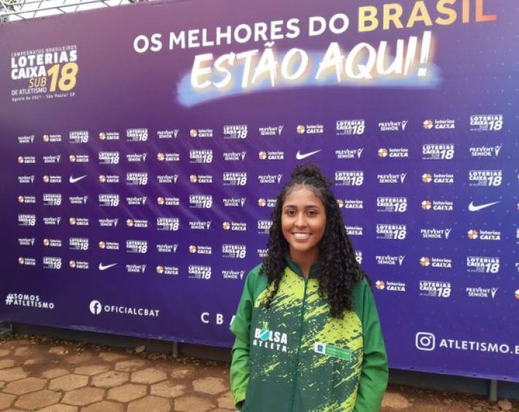 Ana Laura fica em 6º lugar no ranking brasileiro de atletismo