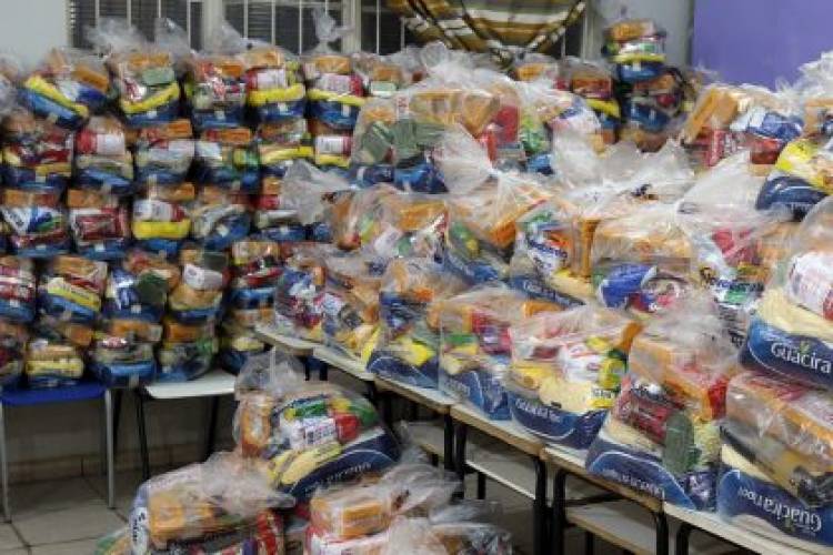 Kits Alimentação serão entregues de terça-feira (28) à quinta-feira (30) para alunos da REME