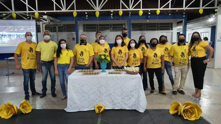 Escola Municipal Parque São Carlos encerra Projeto valorizando a vida .