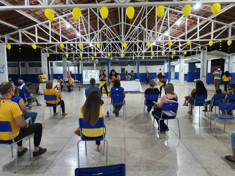 Escola Municipal Parque São Carlos encerra Projeto valorizando a vida .