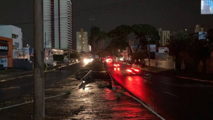 'Situação nunca registrada': temporal com ventos de 100 km/h fez estragos em Mato Grosso do Sul