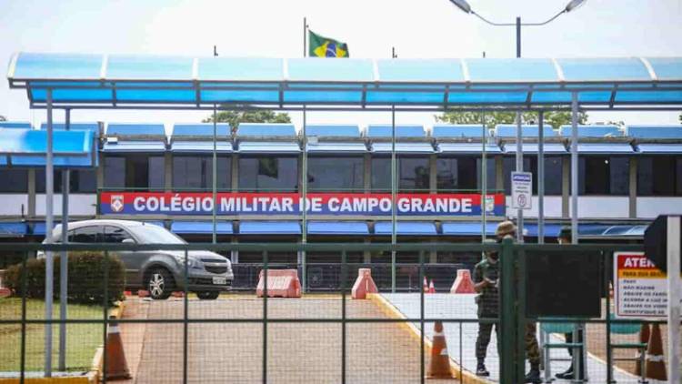 Colégio Militar de Campo Grande recebe investimento cinco vezes maior que da rede pública