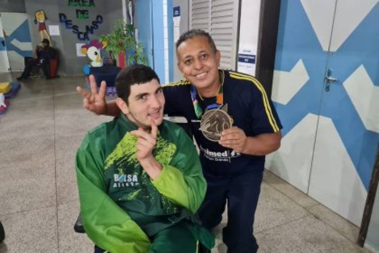 De Três Lagoas, André Luiz Barroso acaba de vencer Campeonato de Bocha Paralímpica e se torna tricampeão brasileiro