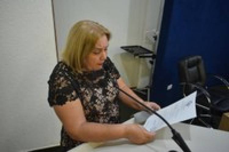 Tania Ferreira renuncia à Primeira-Secretaria