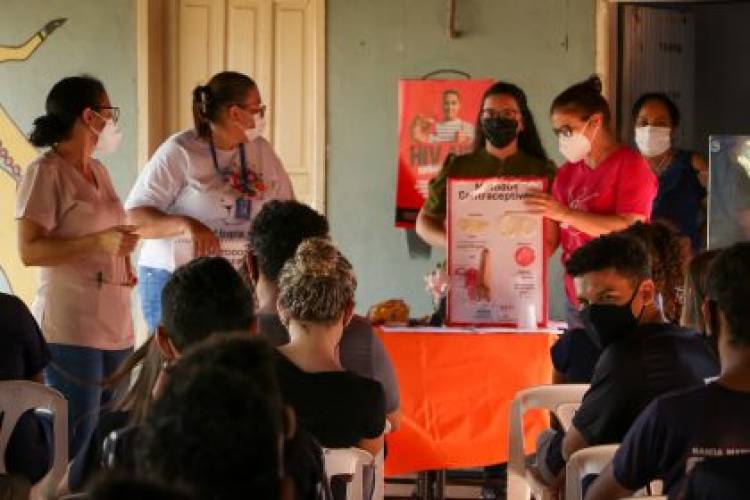 SMAS desenvolve palestras e atividades em alusão à “Semana de Prevenção à Gravidez na Adolescência” em Três Lagoas
