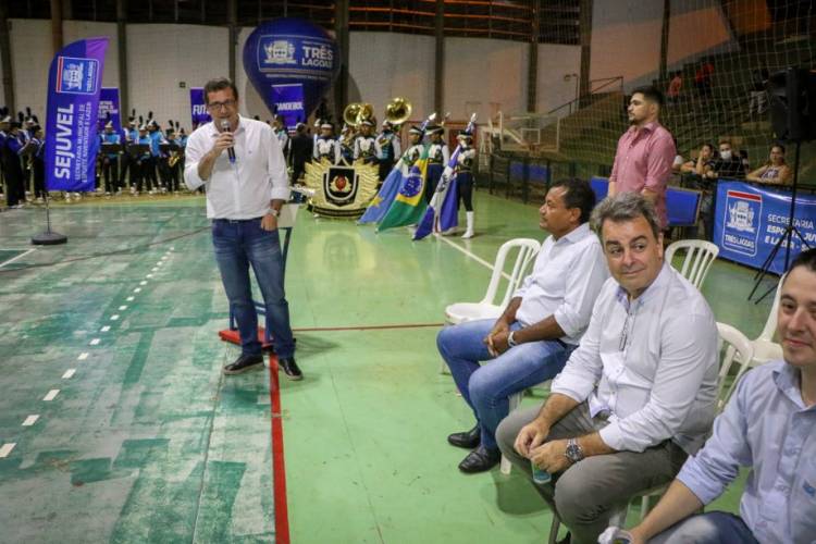 Dr. Cassiano Maia prestigia a solenidade de abertura dos JET’s 2022 em Três Lagoas