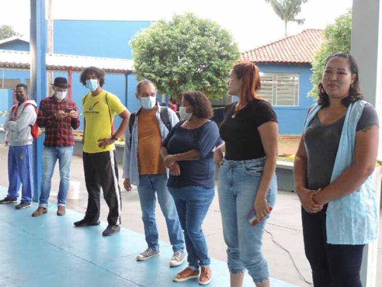 Geraldo Espíndola retoma Projeto ESCOLA CANTA MS pela Escola Municipal Parque São Carlos em Três Lagoas