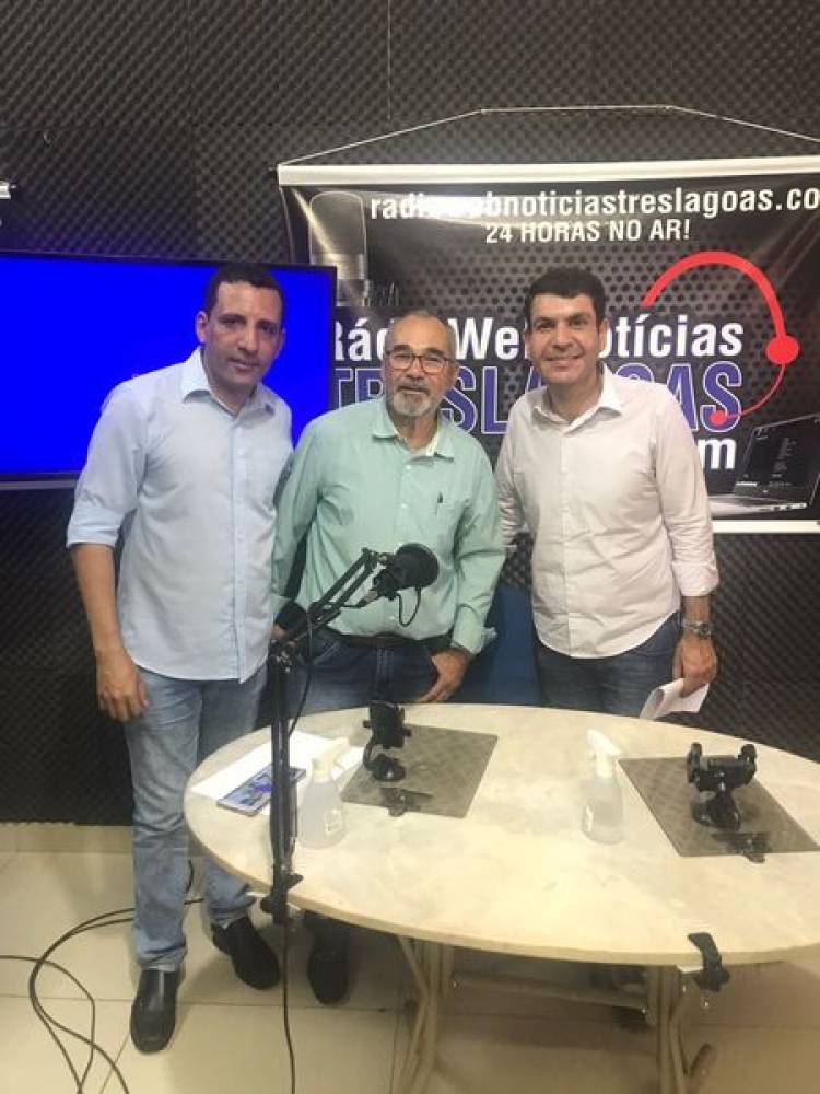 Deputado Jamilson Name visita o Municipio e concede entrevista exclusiva a WEB NOTICIAS TRES LAGOAS 