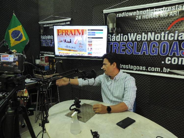 Pré candidato a deputado estadual Adriano Barreto concede entrevista exclusiva na WEB Noticias,