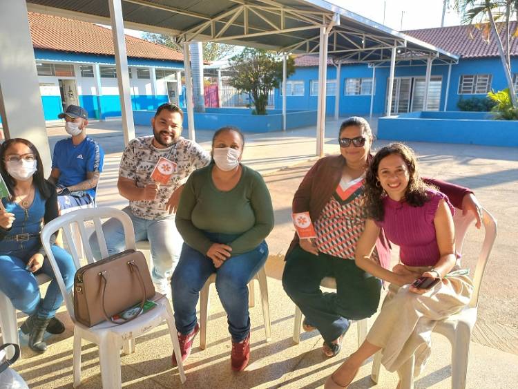 SAMU faz palestra para Professores da REME na Escola Municipal Parque São Carlos