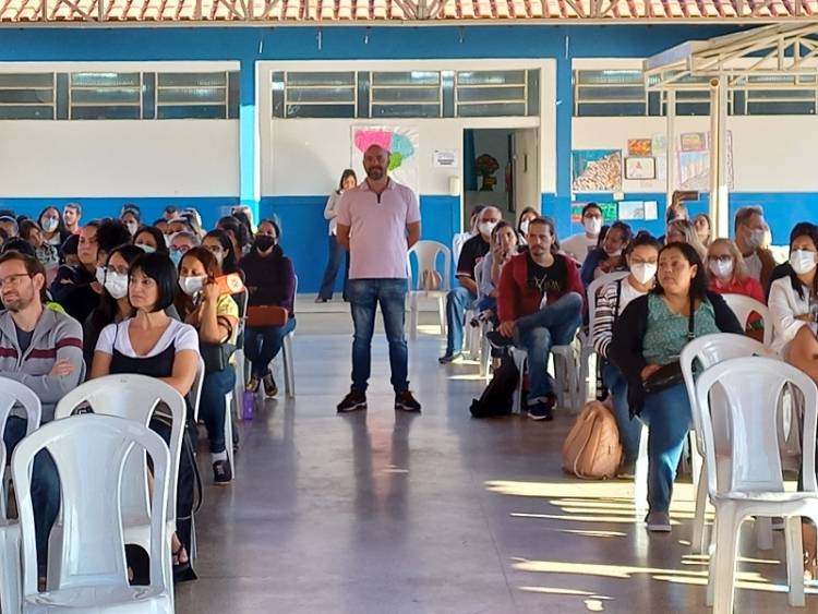 SAMU faz palestra para Professores da REME na Escola Municipal Parque São Carlos