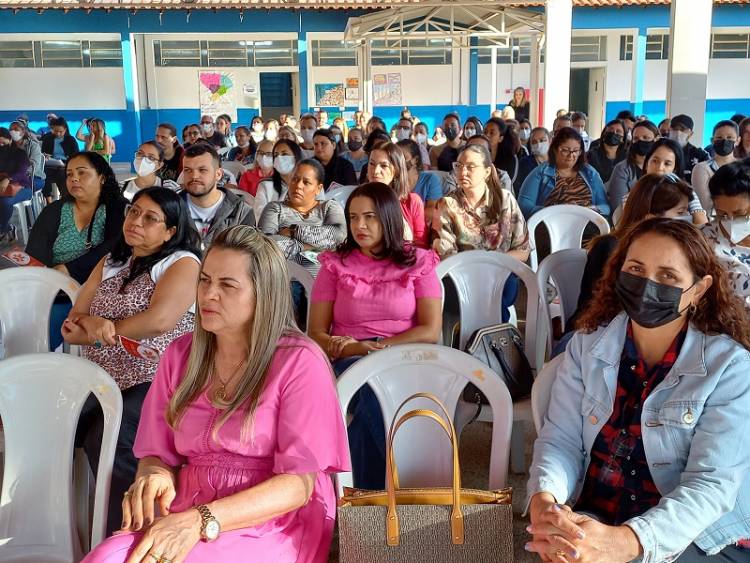 SAMU faz palestra para Professores da REME na Escola Municipal Parque São Carlos