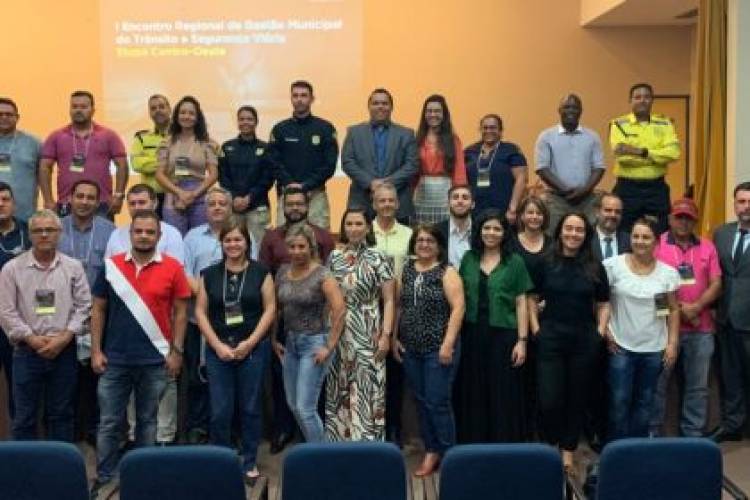 Diretoria de Trânsito participou do I Encontro Regional de Gestão Municipal de Trânsito e Segurança Viária, em Goiânia