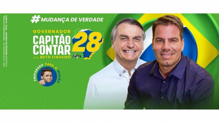  Presidente Bolsonaro e Capitão Contar  venceram de goleada eleições em Três Lagoas 