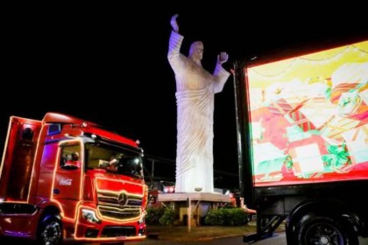 Caravana de Natal Coca-Cola passará por Três Lagoas no dia 11 de novembro (sexta-feira)