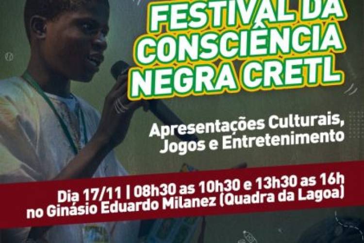 CRETL realiza evento alusivo ao Dia da Consciência Negra nesta quinta-feira (17)