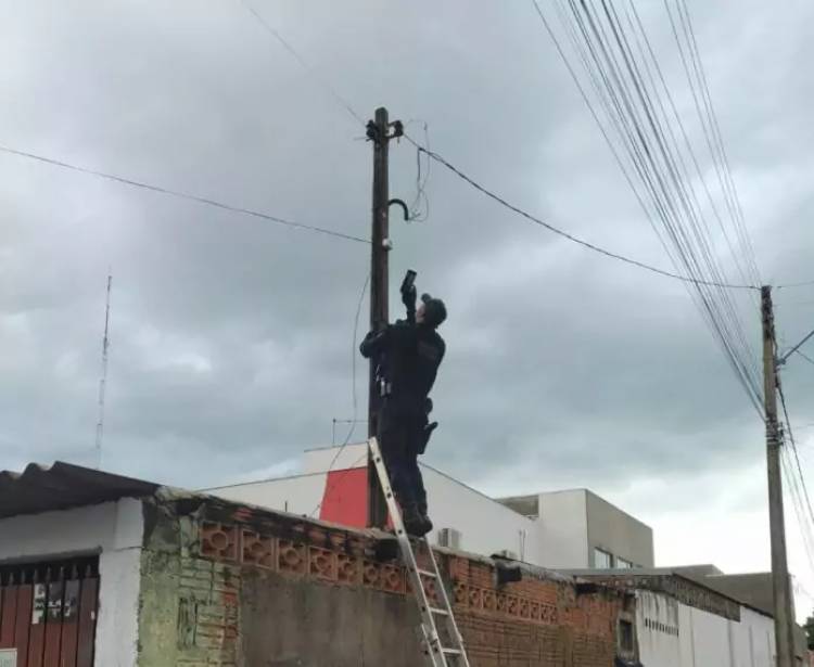 Ladrão é preso depois de furtar câmera de segurança Dome WiFi HD 360° de estabelecimento no Interlagos