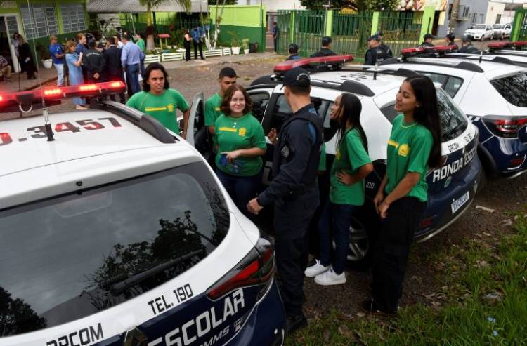 Com atuação conjunta entre Educação e Segurança Pública, escolas funcionam regularmente em MS