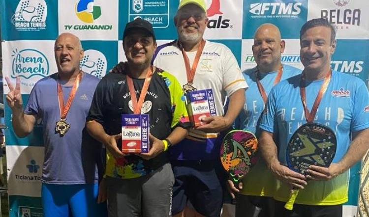 Com apoio da Sejuvel e do Prefeito Ângelo Guerreiro Três Lagoas se destaca no Beach Tennis