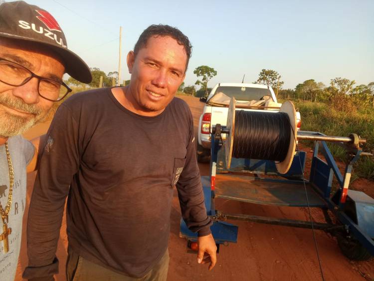 TEM COISA BOA CHEGANDO: Gigabyte leva fibra óptica para o Bairro Maresias a 40 km da cidade de Três Lagoas