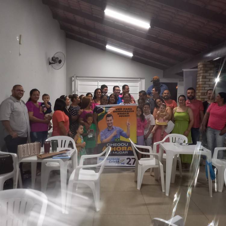 Dr. Ruy Costa presidente do Democracia Cristã realiza reunião e filia mais de 500 pessoas