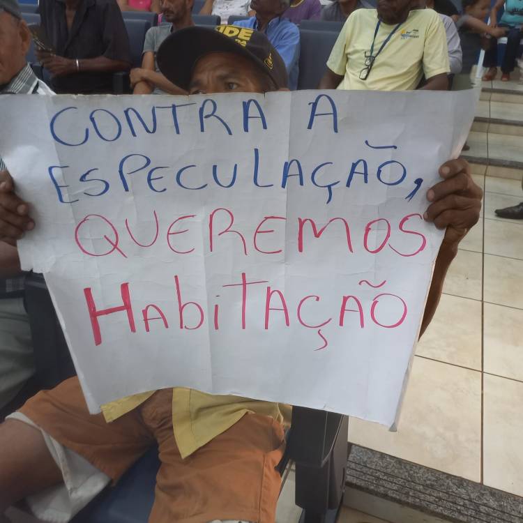 Vereadores aprovam área para empresários na cara dos trabalhadores da ocupação São João