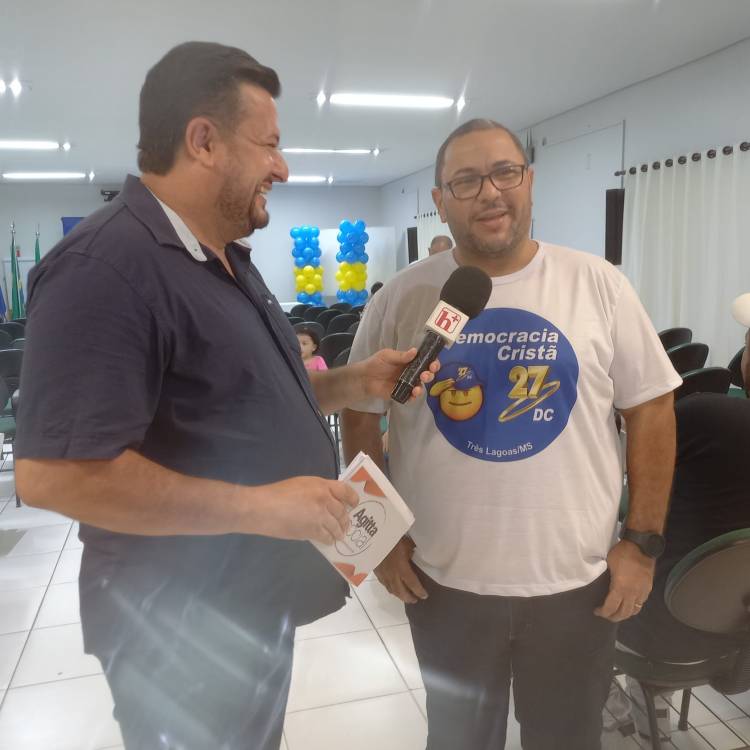 Dr. Ruy Costa Neto Pré Candidato a prefeito de Três Lagoas reúne mais de 600 pessoas em evento do DEMOCRACIA CRISTÃ - DC 27